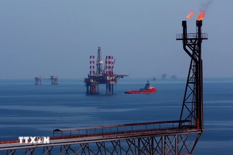 [Photo] Mỏ dầu khí Bạch Hổ có trữ lượng khoảng 300 triệu tấn