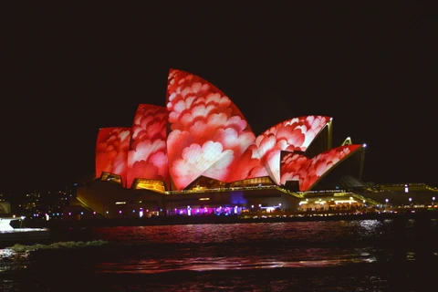[Photo] Lễ hội ánh sáng tại Australia thu hút đông đảo du khách