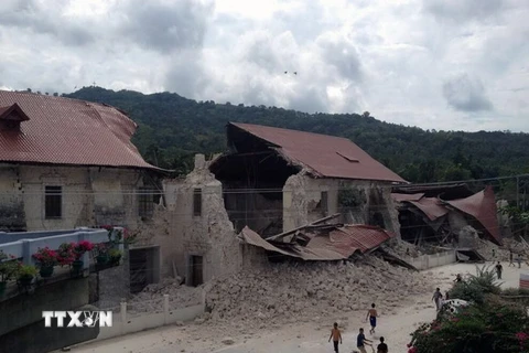 Động đất 6,4 độ Richter làm rung chuyển miền Nam Philippines
