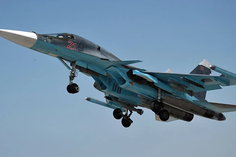 Máy bay cường kích đa năng Su-34 của Nga (Nguồn: Sputnik)