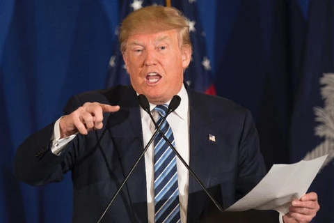 EIU đánh giá thế giới sẽ chịu rủi ro lớn nếu ông Trump trở thành Tổng thống Mỹ (Nguồn: AFP)