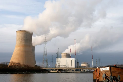 Nhà máy điện hạt nhân Tihange ở Bỉ (Nguồn: RT)
