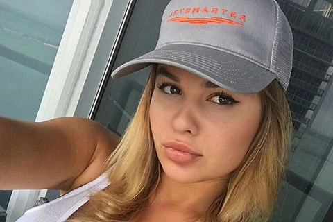 Anastasia Kvitko đang được báo chí gọi là Kim siêu vòng ba của Nga (Nguồn: Instagram)