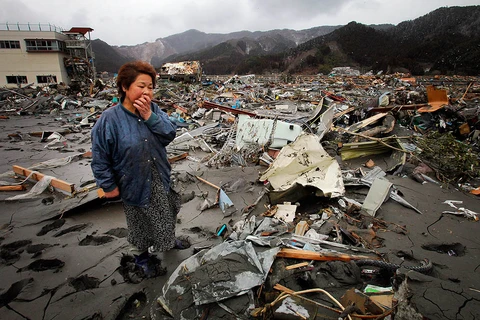 Trận động đất sóng thần hồi năm 2011 đã gây thiệt hại lớn cho Nhật Bản (Nguồn: ​LA Times)