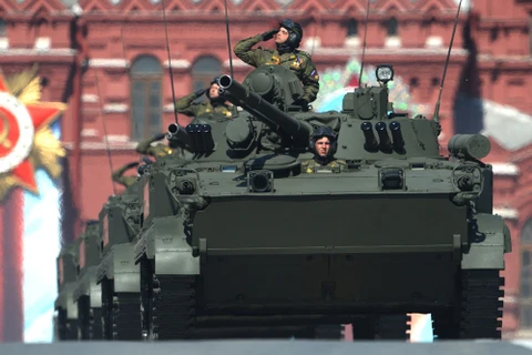 Nga đã phô diễn nhiều vũ khí trong lễ duyệt binh (Nguồn: EPA, AFP, Reuters, Sputnik)