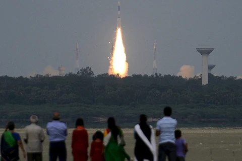 Ấn Độ phóng tên lửa đưa nhiều vệ tinh vào không gian trong tháng 6 này (Nguồn: RT)