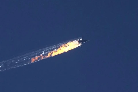 Vụ bắn rơi chiếc máy bay Nga đã khiến quan hệ giữa nước này với Thổ Nhĩ Kỳ trở nên căng thẳng (Nguồn: New York Times)