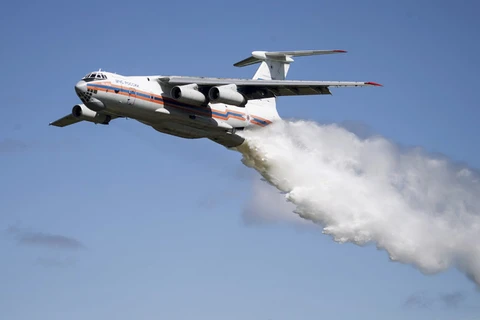 Một chiếc IL-76 đã mất tích khi tham gia dập lửa cháy rừng ở Nga (Nguồn: RT)