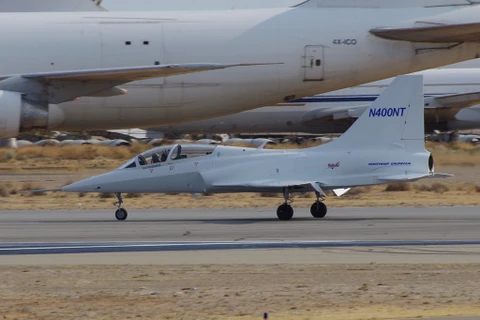 Hình ảnh về chiếc T-X của Northrop mới lộ ra ngoài (Nguồn: PBS)
