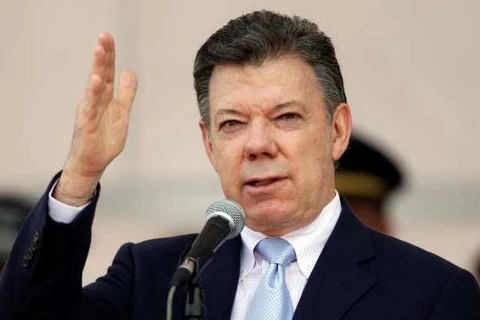 Tổng thống Colombia Juan Manuel Santos. (Nguồn: libertytvradio.com)