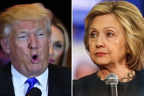 Ông Trump và bà Clinton đã có cuộc tranh luận tay đôi thứ hai. (Nguồn: Yahoo News)
