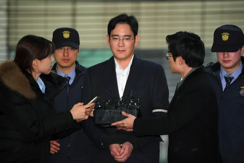 Samsung thực hiện thương vụ mua Kardon trong bối cảnh người kế thừa tập đoàn Samsung Lee Jae-young bị bắt. (Nguồn: AFP)