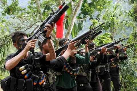 Phiến quân cánh tả ở Philippines. (Nguồn: Yahoo News)