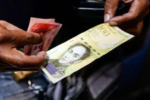 Đồng bolivar của Venezuela. Đất nước này sắp có thêm đồng tiền điện tử ​Petro. (Ảnh Reuters)