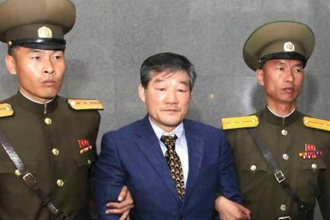 Kim Dong Chul, một trong ba người Mỹ bị bắt ở Triều Tiên. (Nguồn: Fox News)