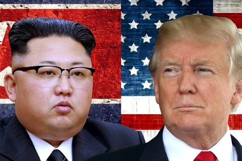 Hai ông Kim và Trump sẽ có cuộc gặp lịch sử ở Singapore. (Nguồn: CNN)