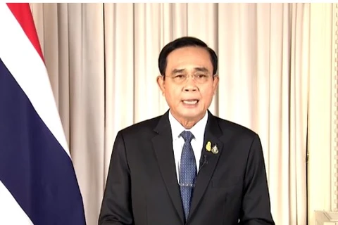 Thủ tướng Thái Lan Prayut Chan-o-cha tuyên bố việc kéo dài sắc lệnh tình trạng khẩn cấp là cần thiết. (Nguồn: PRD)