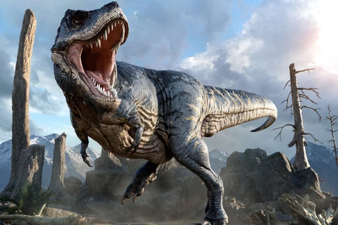 Hình ảnh mô phỏng về một con T-rex trưởng thành. (Nguồn: Shutterstock)