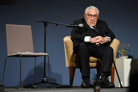 Cựu Ngoại trưởng Mỹ Henry Kissinger dự một buổi lễ ở Berlin, Đức, hồi tháng 1/2020. (Nguồn: Reuters)