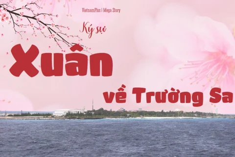 Ký sự: Xuân về Trường Sa