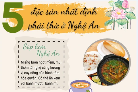 5 đặc sản nhất định phải thử khi bạn du lịch tới Nghệ An