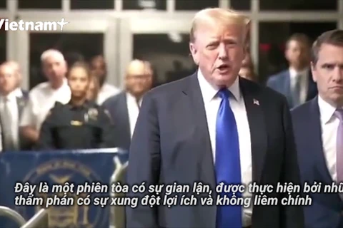 Phát biểu của ông Trump ngay sau khi bị tuyên phạm tội trong phiên tòa lịch sử