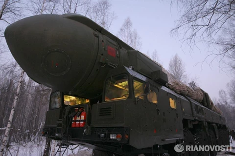 Nga thử thành công tên lửa đạn đạo liên lục địa Topol