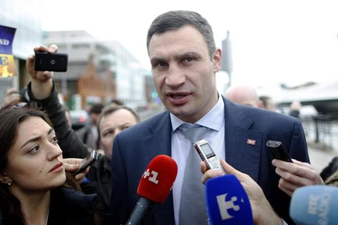 Võ sĩ quyền anh Vitaly Klitschko sẽ trở thành tân Thị trưởng Kiev