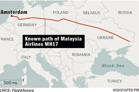 Tình báo Ukraine hé lộ cuộc điện đàm bí ẩn về vụ máy bay Malaysia rơi