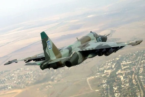 Quân ly khai Donetsk xác nhận bắn hạ 1 máy bay cường kích Su-25