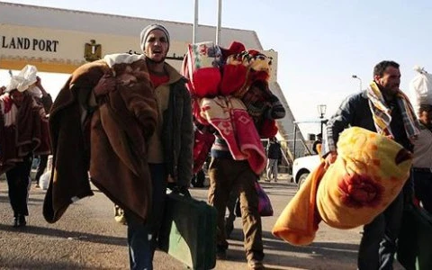 Ai Cập sơ tán khoảng 12.000 công dân tại Libya trong 11 ngày