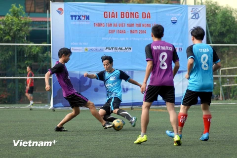 Khai mạc Giải bóng đá TTXVN mở rộng lần I - Cup ITAXA 2014