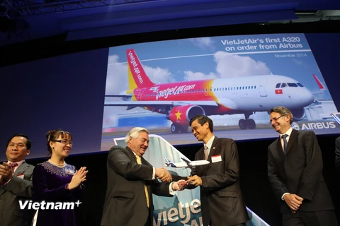 Vietjet chính thức sở hữu chiếc máy bay Airbus A320 đầu tiên