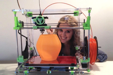 Công nghệ in 3D sẽ đóng một vai trò quan trọng đối với tương lai của ngành sản xuất, và nơi sản xuất. (Ảnh: airwolf3d.com)
