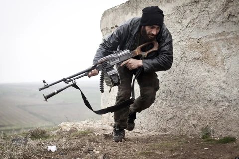 Chiến binh phe đối lập tại Syria. (Nguồn: huffingtonpost.com)