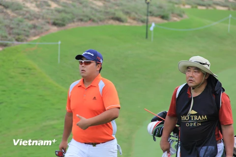 Hồ Tràm Open - Giải golf chuyên nghiệp có giá trị giải thưởng cao nhất Việt Nam. (Ảnh: Trần Long/Vietnam+)