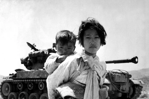 Cuộc chiến tranh Triều Tiên 3 năm đã làm hàng triệu người thiệt mạng. (Ảnh: Wikimedia Commons) 