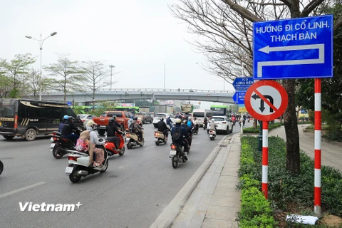 Hà Nội: Điều chỉnh tổ chức giao thông tại khu vực nút giao Cổ Linh 