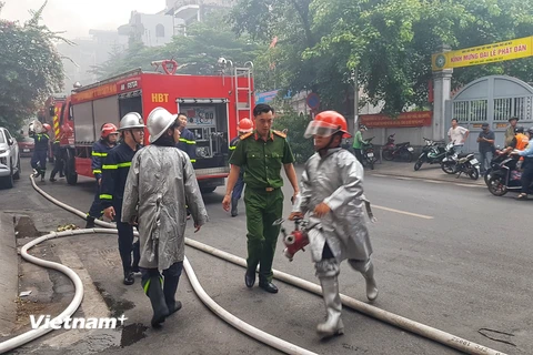 Công an Thành phố Hà Nội thông tin chi tiết vụ cháy ở ngõ Thổ Quan