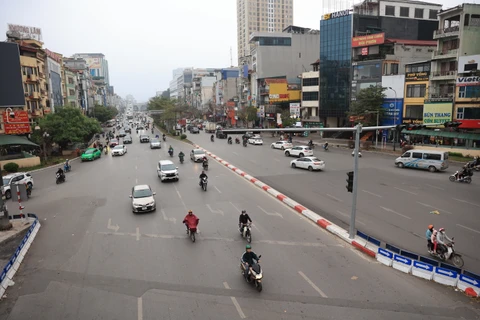 Giao thông Thủ đô Hà Nội 'hạ nhiệt' sát kỳ nghỉ Tết Nguyên đán 2024