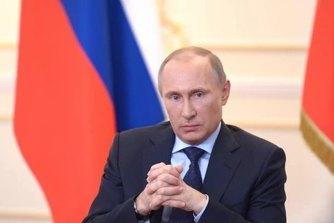 Tổng thống Nga Vladimir Putin. (Nguồn: THX/TTXVN)
