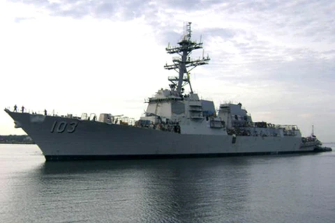 Tàu chiến của Mỹ trên đường tiến đến Biển Đen 