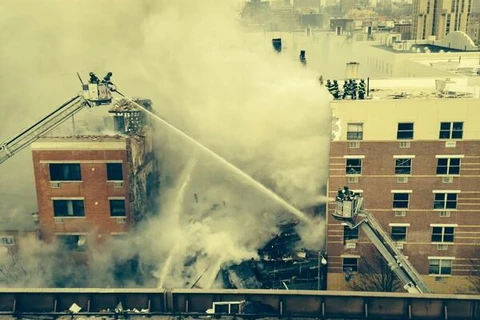 Thị trưởng New York: Rò rỉ khí gas gây ra vụ nổ lớn
