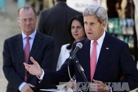 Ngoại trưởng Mỹ John Kerry (Ảnh: AFP/TTXVN)