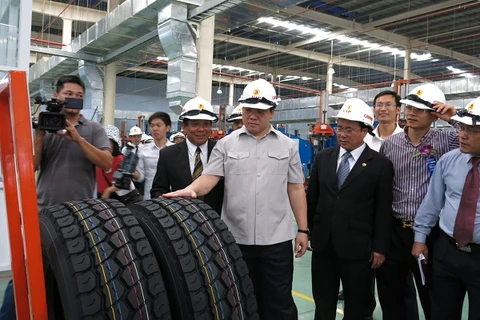 Khánh thành nhà máy sản xuất lốp xe tải toàn thép hiện đại