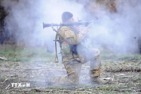 Quân đội Ukraine tuyên bố tiêu diệt 200 quân nổi dậy ở Donetsk 