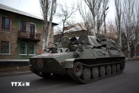 Ukraine: Nhất trí về thời gian biểu rút binh sĩ tại Donbass