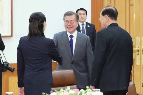 Ông Kim Jong Un mời Tổng thống Hàn Quốc sang Triều Tiên