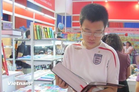Ngày sách Việt Nam sẽ được triển khai rộng rãi trên cả nước trong tháng Tư. (Ảnh: PM/VietnamPlus)