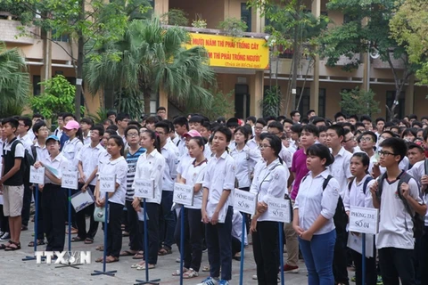 Hơn 75.000 học sinh Hà Nội bắt đầu cuộc đua vào lớp 10 (PV)
